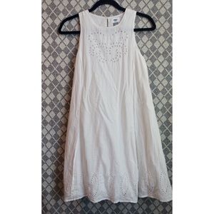 Old Navy eyelet dress size extra small